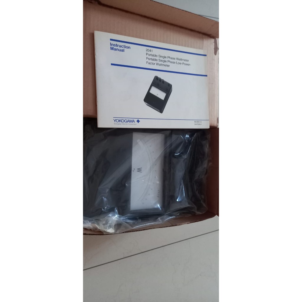 Yokogawa 2041 Portable Single Phase Standard Wattmeter, 1/5 A 120/240V
