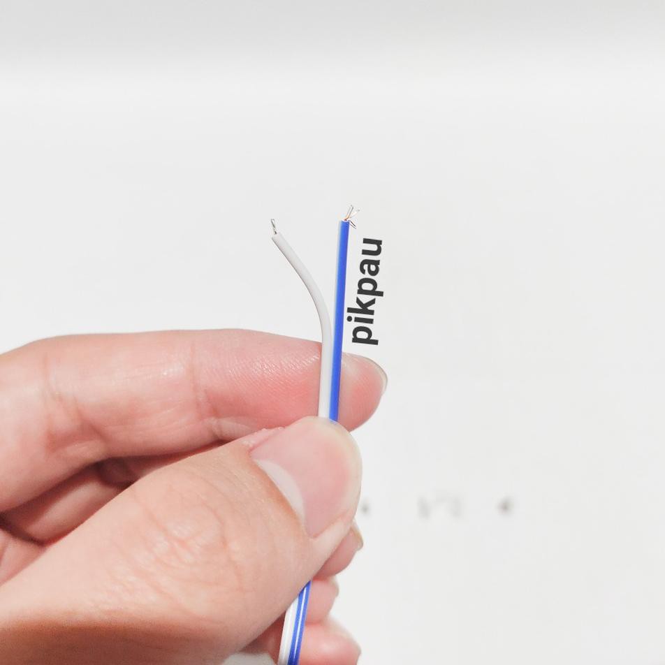 (Terbaik) Lampu LED Alis Flexible Alis Motor 30cm LED Warna Ice Blue