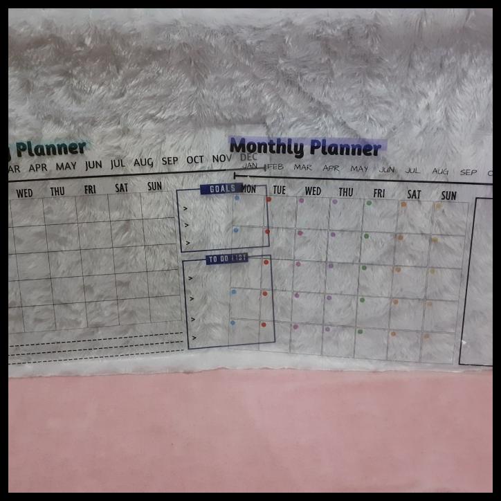 

TERLARIS MONTHLY PLANNER ACRYLIC A3 MURAH TERLARIS