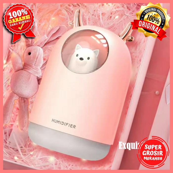 Humidifier Pet Ultrasonic RGB Aroma Essential Oil Diffuser 300ml