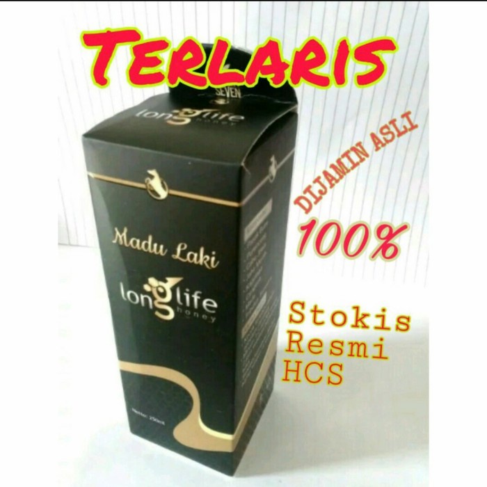 

(BISA COD) MADU LONGLIFE HCS LONG LIFE KESEHATAN PRIA PENYUBUR HERBAL