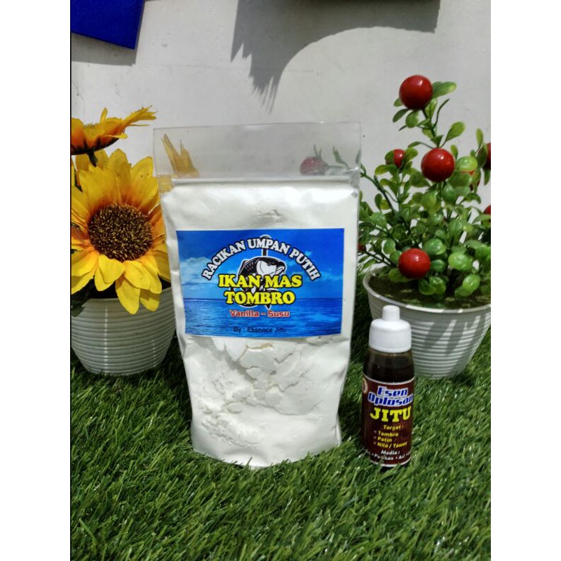 Umpan jitu ikan mas/tombro satu paket essen
