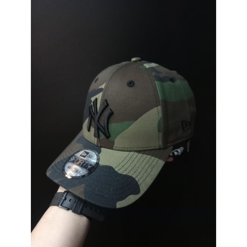 TOPI NEWERA 9FORTY CAMO ORIGINAL YANKEES BLACK