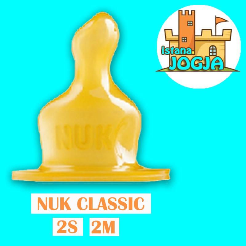 Dot Kuning NUK Classic Latex (6 Bulan+)