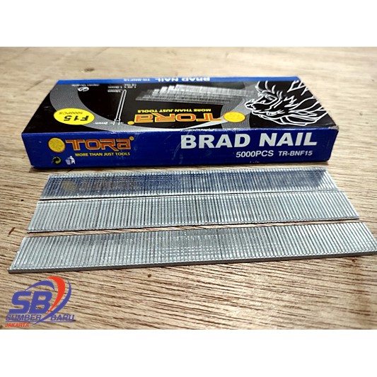 

Isi Paku Tembak F15 BNF15 Brad Finish Nail Air Nailer Refill Staples SBJ