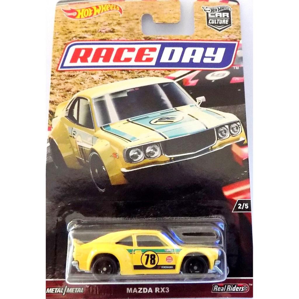 Diecast Hot Wheels MAZDA RX-3 Kuning HW RX3 RX 3 Hotwheels Raceday Race Day Car Culture Premium