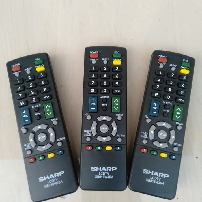 Remote SHARP LED TV Tabung BISA Original SHARP STANDARD