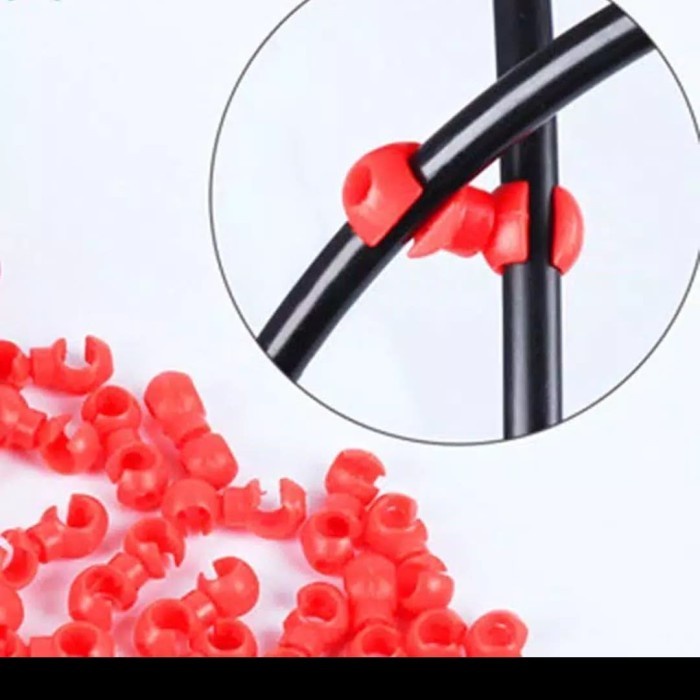 1pcs Klip penjepit kabel rem pengikat shifter clip shifter c s shape merapikan seling sepeda lipat mtb anak bmx dll
