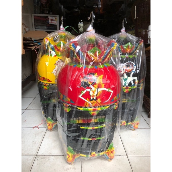 Sangkar Perkutut Mahkota Wayang