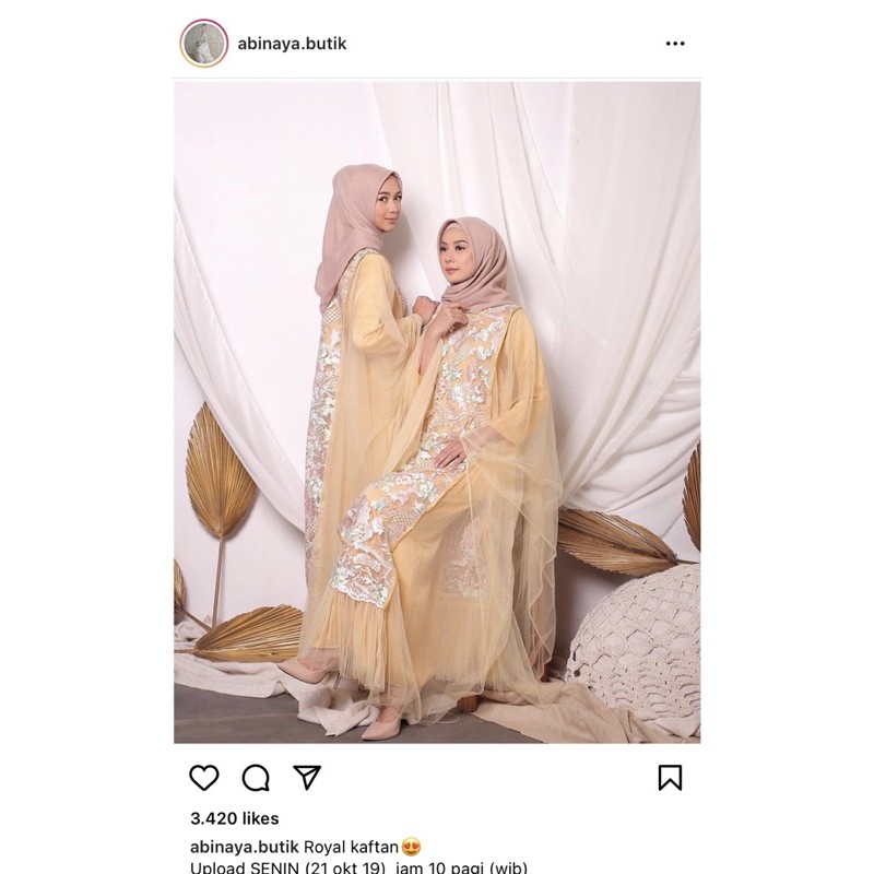 Royal Kaftan Abinaya.butik