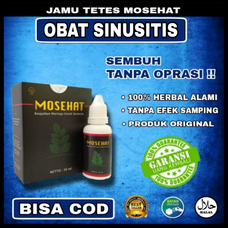 MOSEHAT Obat Sinusitis Paling Ampuh Original 30 ML