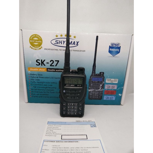 Ht sky max sk 27 dual band waterprof original