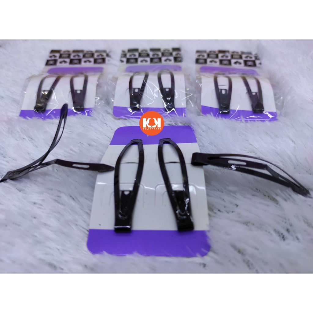 (10 PCS) JEPIT RAMBUT TIKTOK ISI 2 KECIL 5,5 CM KAR BIRU UNGU / JEPITAN TIPTOP SENG KECIL 5,5 CM / JEPITAN RAMBUT TIKTOK / JEPITAN TIPTOP / JEPIT TIKTOK / JEPIT TIPTOP / JEPIT TIKTOK HARICLIP