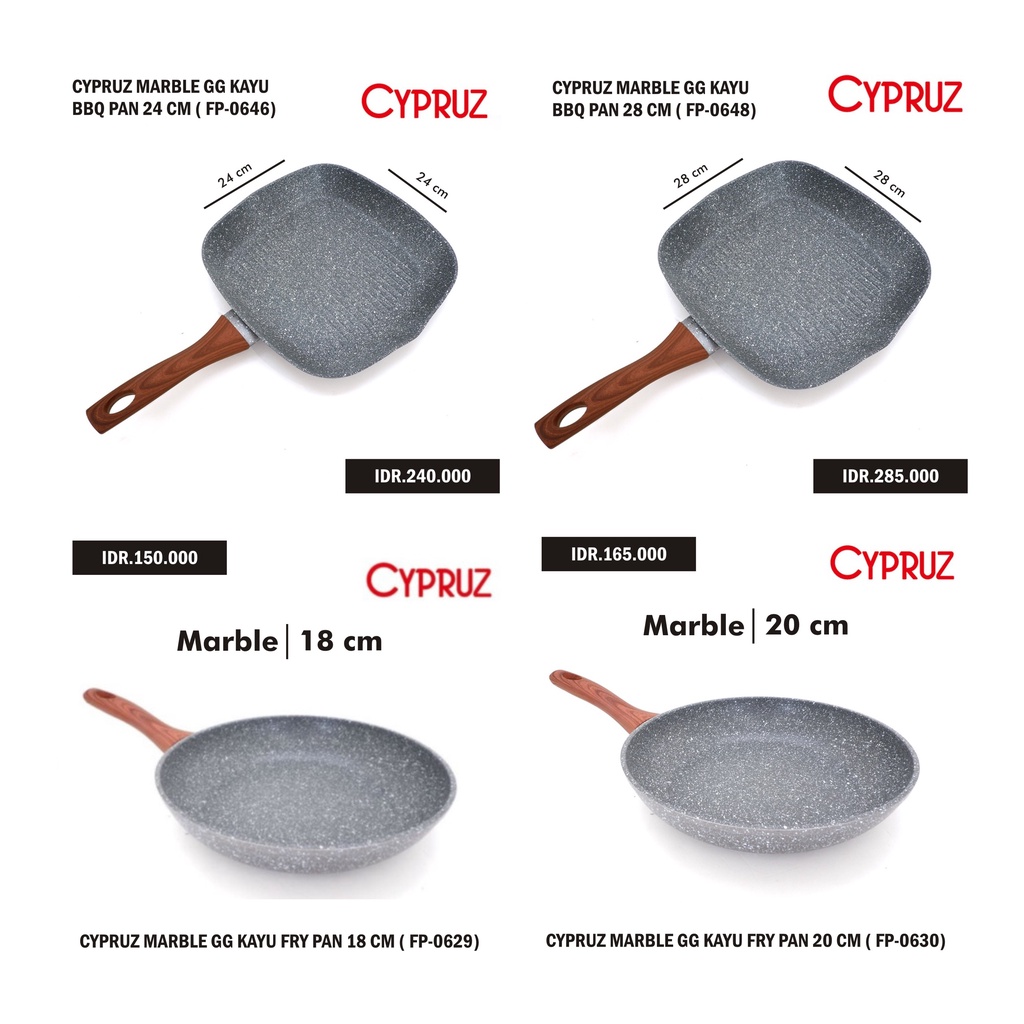 Cypruz marble pan