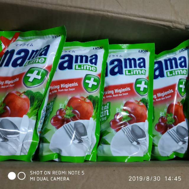 Mama Lime 800ml Green tea termurah