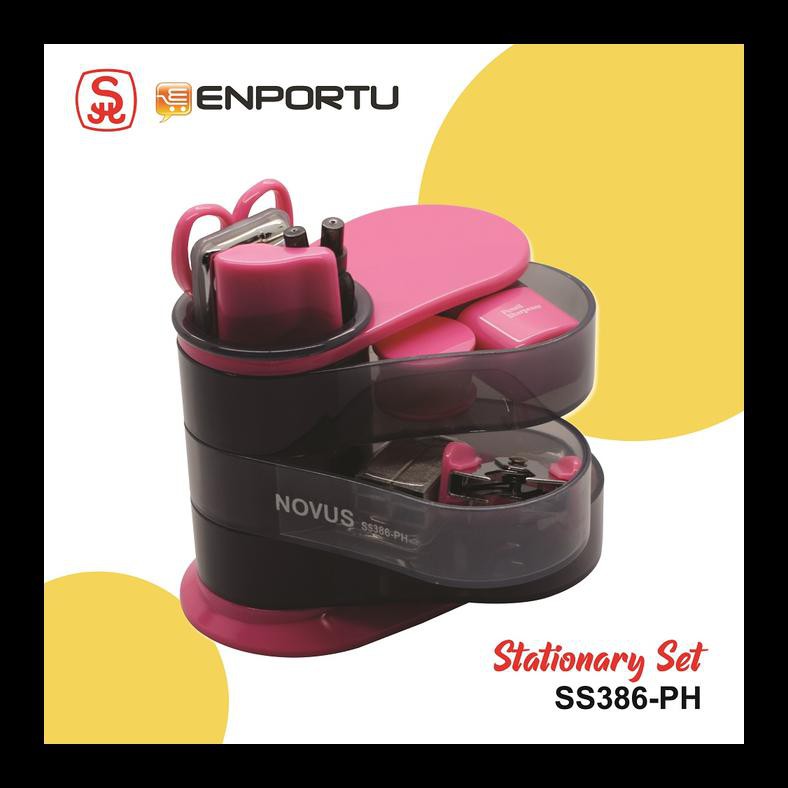 

UPDATE NOVUS STATIONERY SET SS386-PH PAKET ALAT TULIS TERMURAH DAN TERBARU