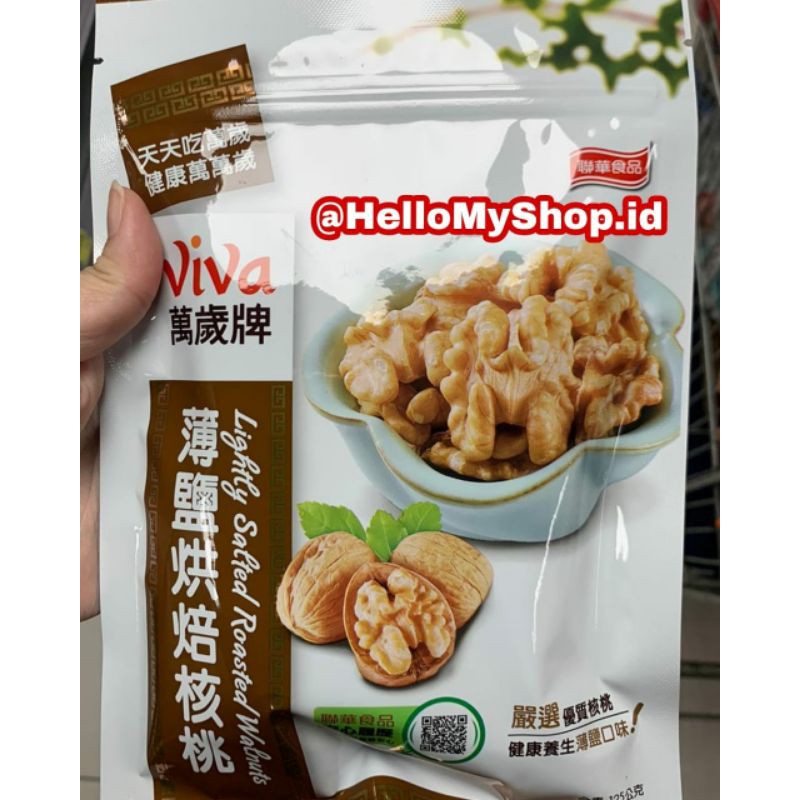

Viva Ligthly salted roasted walnuts