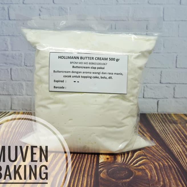 

COD BUTTER CREAM HOLLMANN 500 Gr / HOLLMAN BUTTERCREAM SIAP PAKAI