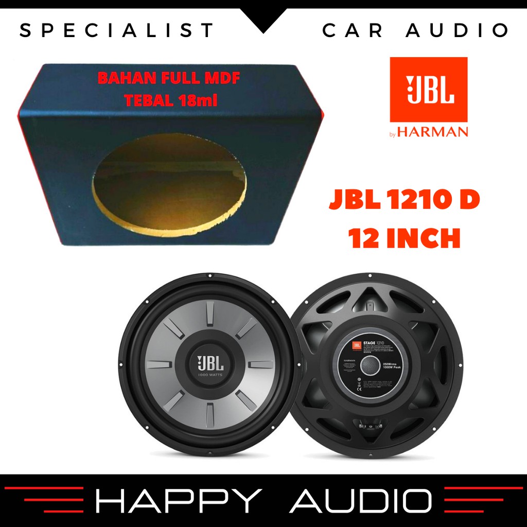 Harga Box Subwoofer 12 Inch Mobil Dekat Sini