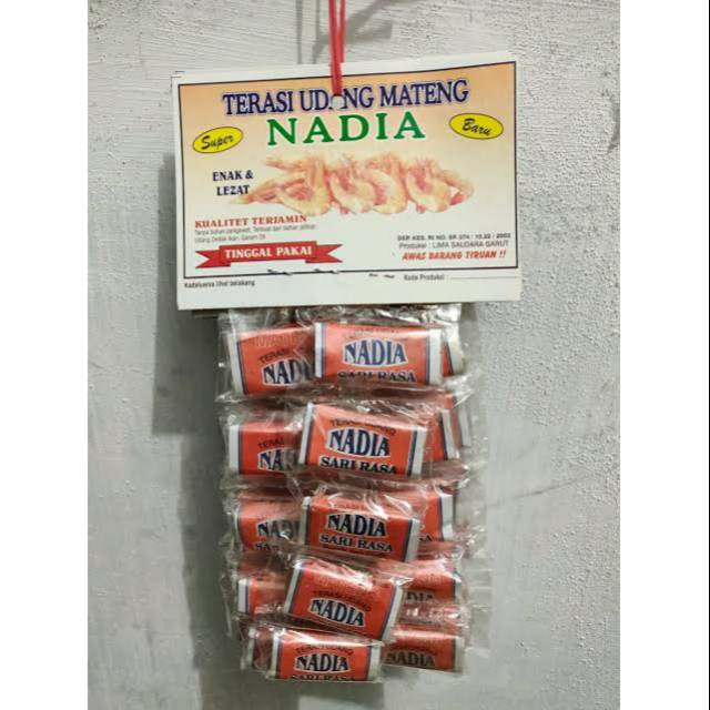 

Terasi udang Nadia 50pc