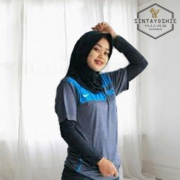 Jibab Sport Jersey Kerudung Olahraga Premium Jilbab Instan Sporty