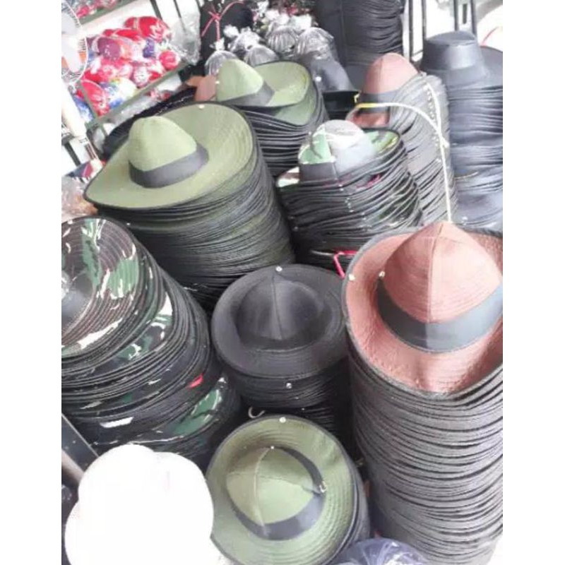 topi petani / topi rimba mexico lebar