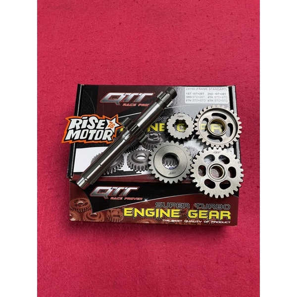 Gear Ratio QTT Ninja 150 Frame Standar 16 29