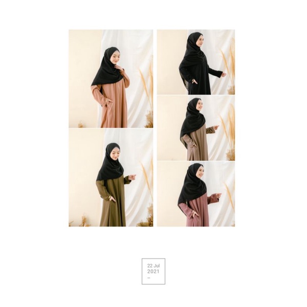 Abaya Kamila original by Zayena Indonesia