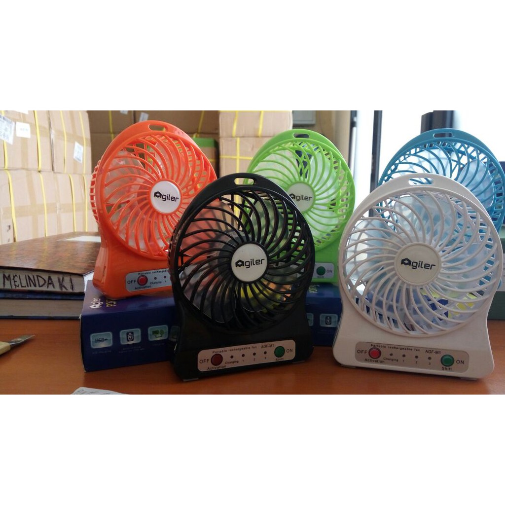 kipas angin mini portable AGILER Shopee Indonesia kipas angin mini portable AGILER Shopee Indonesia