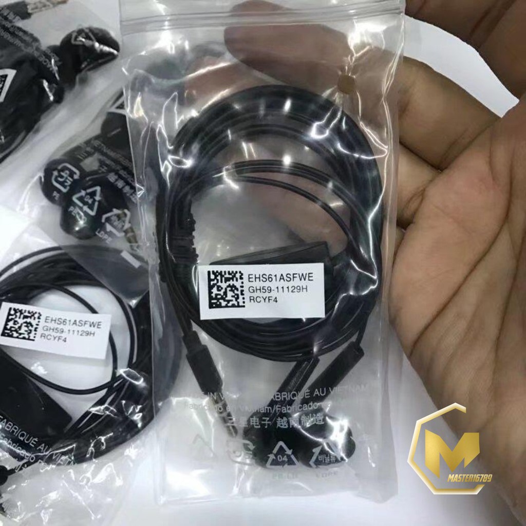 Headset Headsfree henset Hf Samsung J1ace , J2prime , J3 , J5 ,A10s , s5830 original VIETNAM MA81