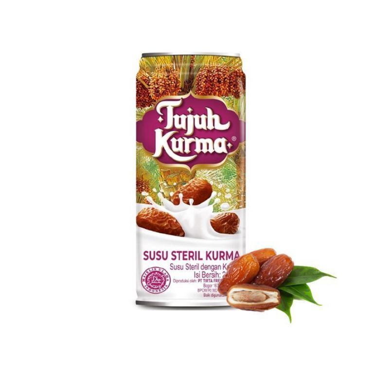 SUSU STERIL TUJUH KURMA KALENG 200ML