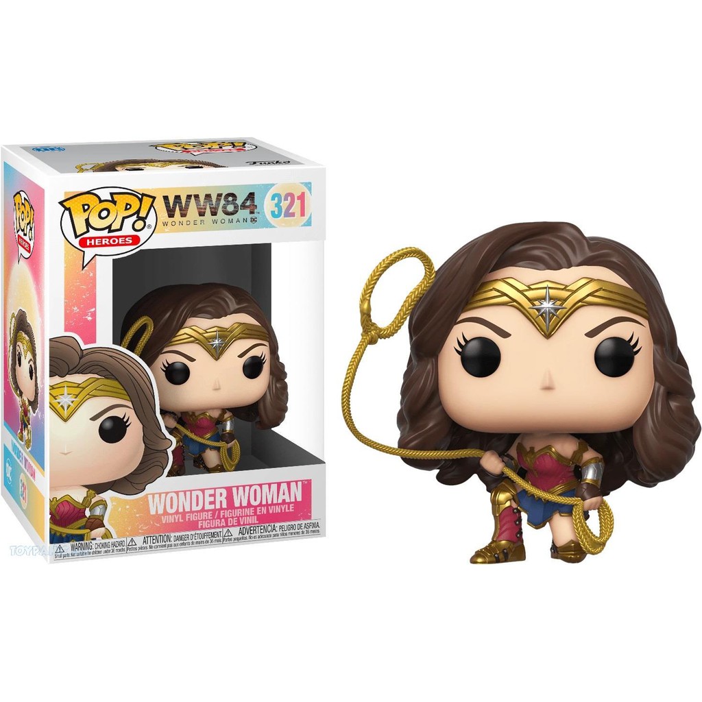 Funko Pop  Heroes: Wonder Woman 1984 - Wonder Woman (Metallic)