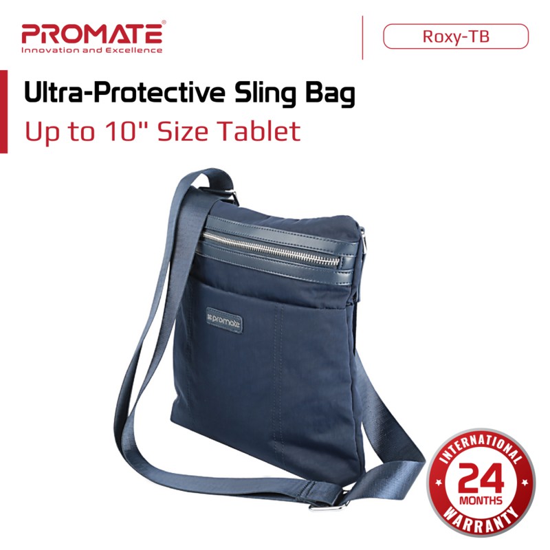 Promate Sling Bag - Roxy-TB Slingbag Slempang Tas Selempang