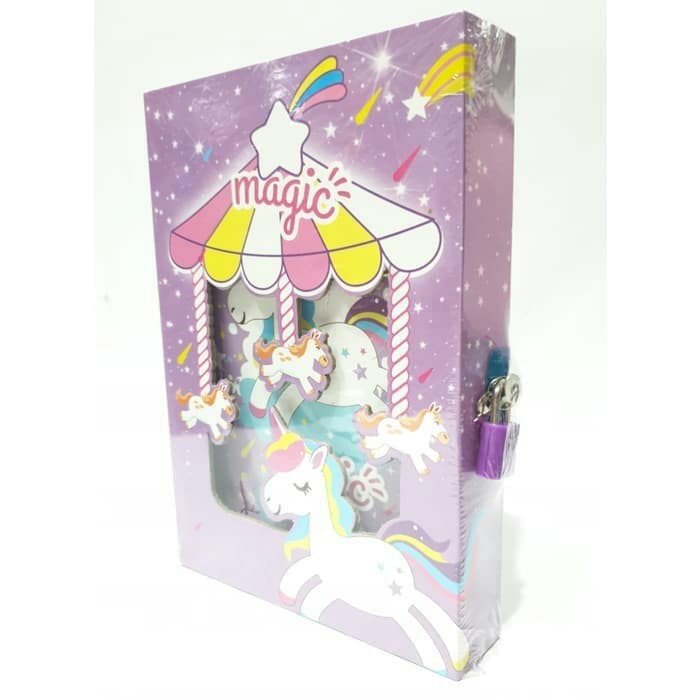 

nn buku diary diari unicorn
