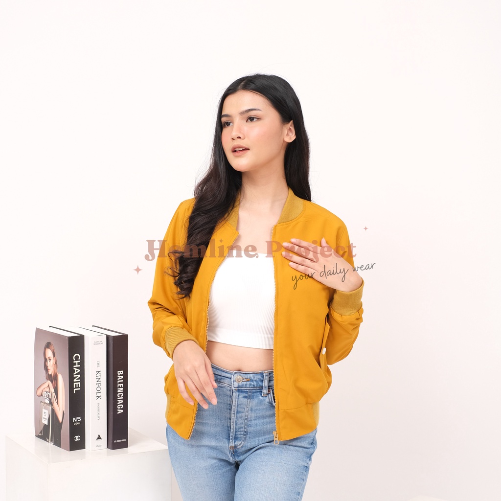 Gania Bomber Jaket Parasut Wanita by Hemline Project