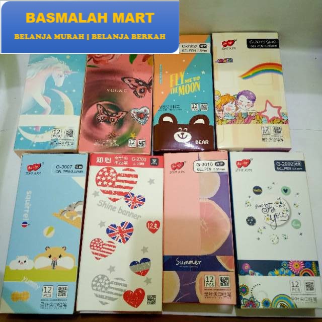 

Pulpen Gel / Gel Pen Lovein Zhi Xin / Gel Pen Lovein ZhiXin Murah (Ilham Berkah Mart)