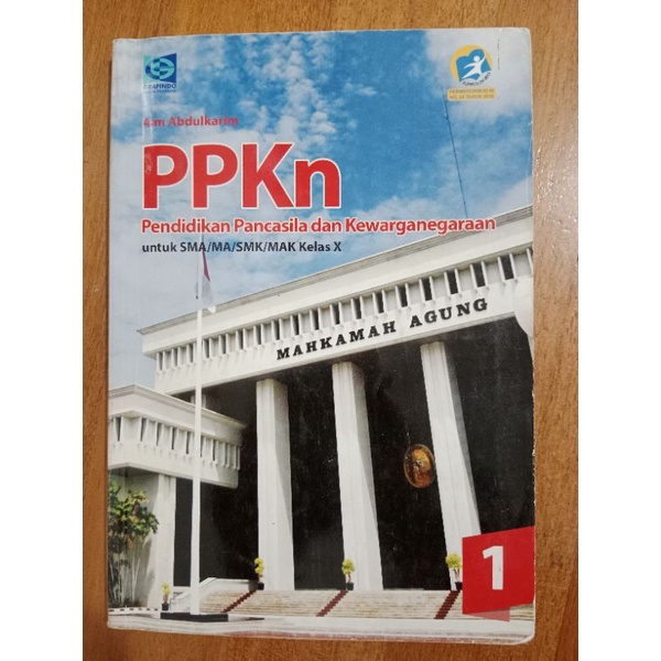Buku PPKn Kelas 10 Grafindo Kurikulum 2013