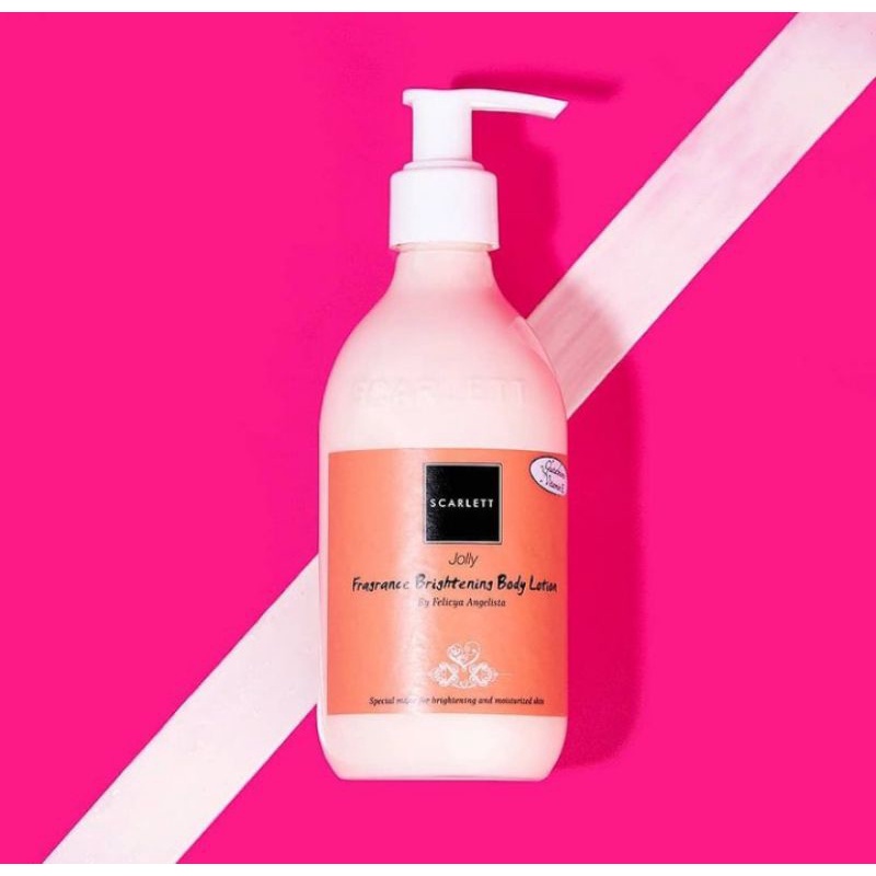 scarlet whitening body lotion jolly