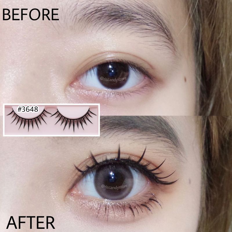 [1 Pasang] Fairy &amp; Dolly Eyelashes / Douyin Eyelashes sepasang