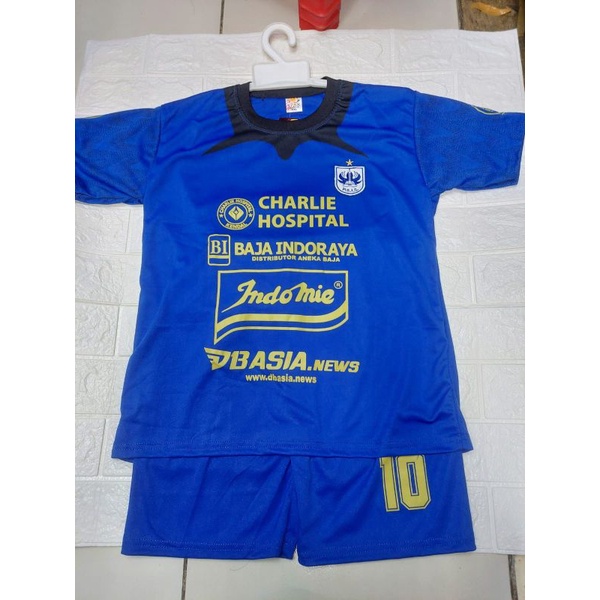 Setelan jersey PSIS Semarang bola anak umur 1-10 tahun