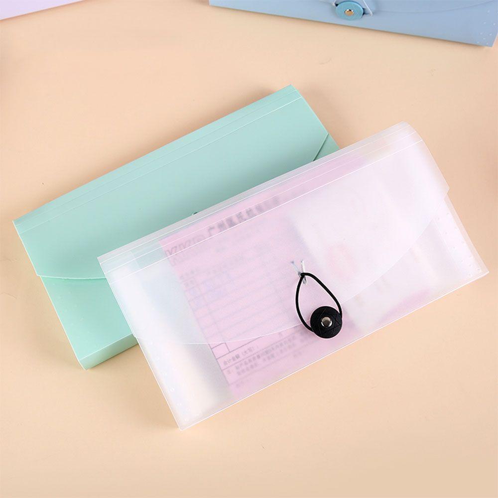 Nanas 13saku Expanding File Folder Plastik Expandable Card Ticket Holder Document Organizer