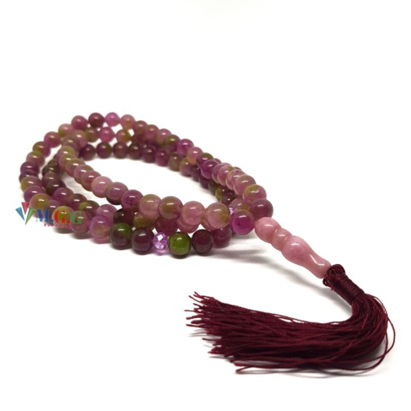 TASBIH BATU RUBY TANZANIA 99 ORIGINAL STONE