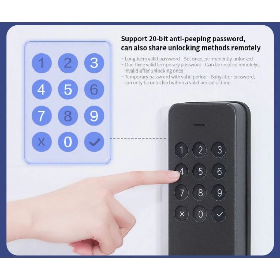 Mijia Smart Door Lock Keyless Bluetooth Fingerprint Kunci Pintu Rumah