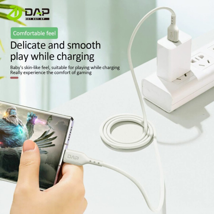 Kabel Micro USB DAP D-L01M Kabel Data Micro USB Fast Charging 100CM