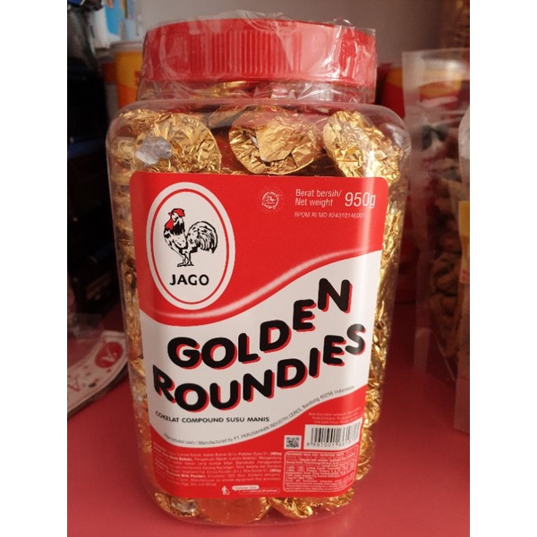 

coklat koin jago golden roundies 850g maret 2025