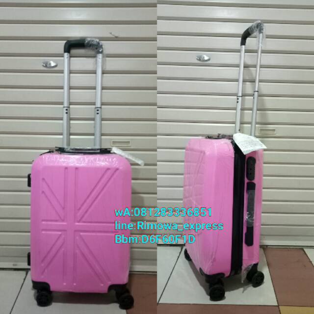 Koper import anti pecah size 20inch cabon