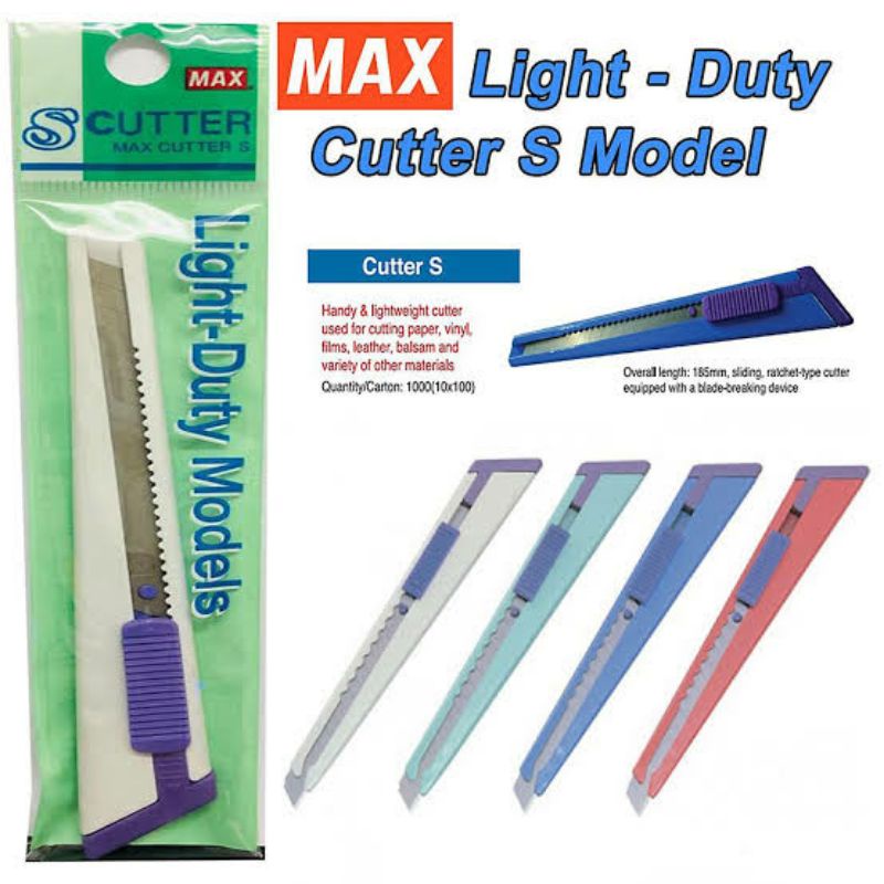

MAX CUTTER S METAL BODY KATER PISAU PEMOTONG BODI LOGAM BESI