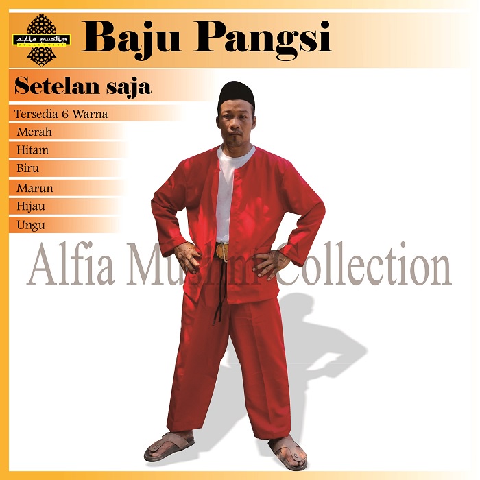 Baju Pangsi Dewasa Baju Betawi setelan baju pangsi dewasa