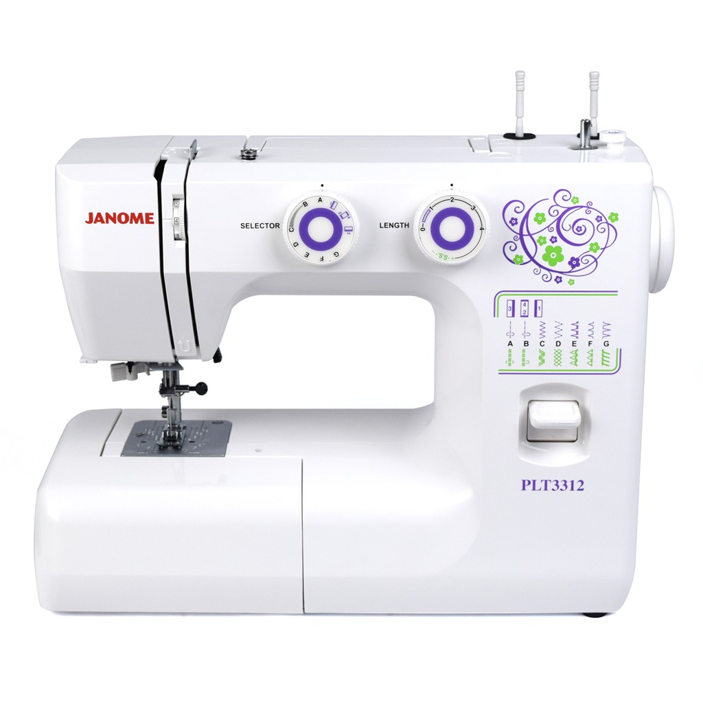 [PROMO] Mesin Jahit JANOME 3312 Portable Multifungsi