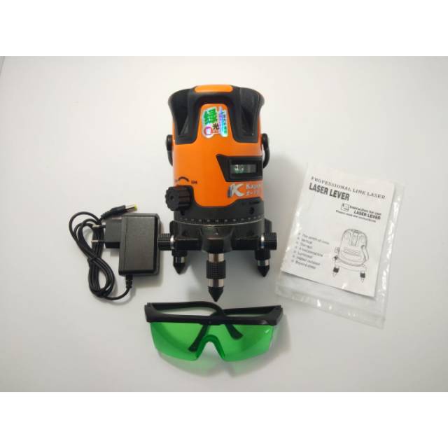 CROSS LASER KAPUSI K-2632/WATERPAS LASER/GREEN LINE LASER VERTICAL CROSS LASER